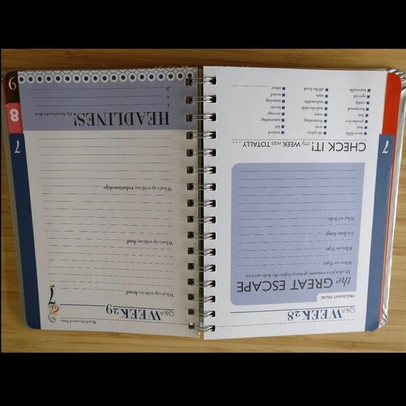 Pregnancy countdown Journal the Nine by Kelly sopp NWt health/wellness/diet book - Picture 5 of 9